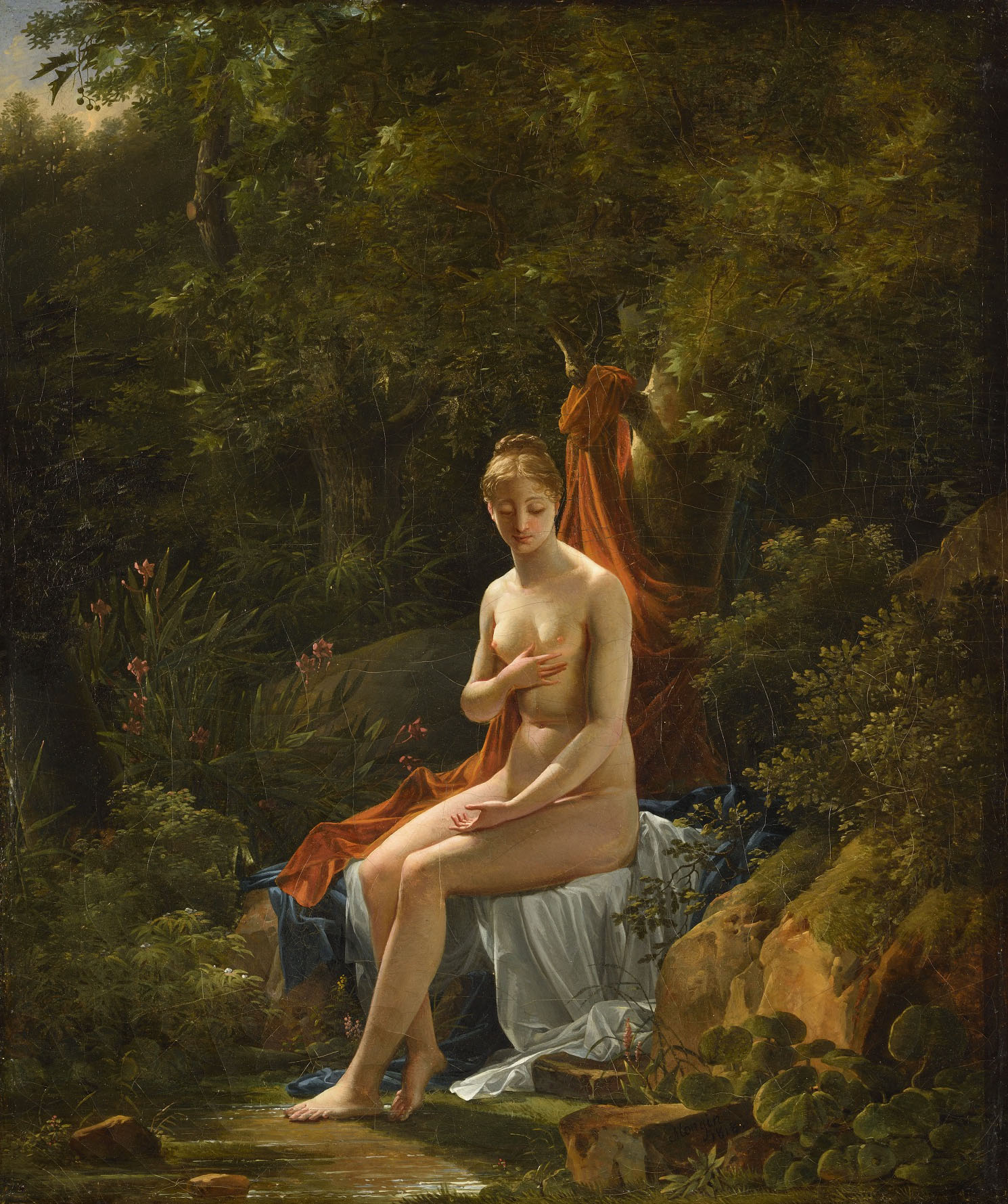 LA RÊVERIE OU L’IDYLLE - 1818 Pierre-Antoine Mongin